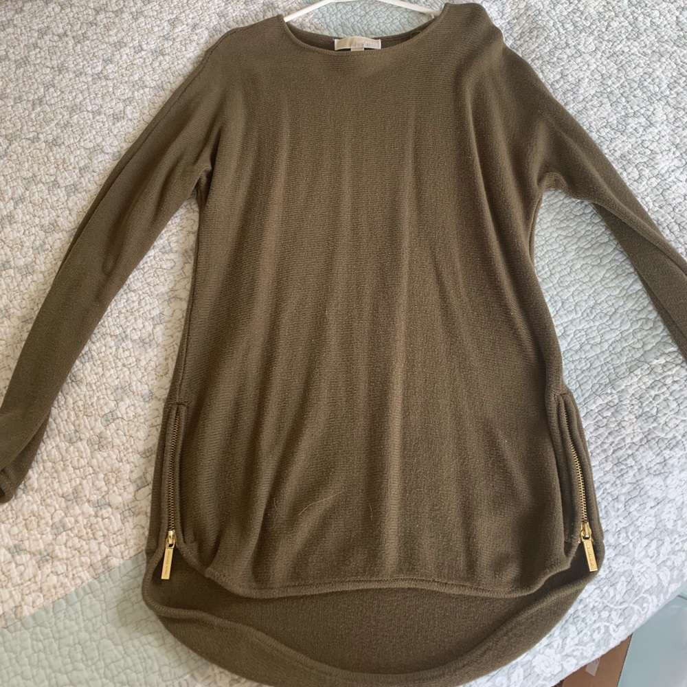 Olive green Michael Kors sweater